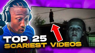 TOP 25 SCARIEST Videos of the YEAR !  ( Nuke's Top 5 ) [REACTION!!!]