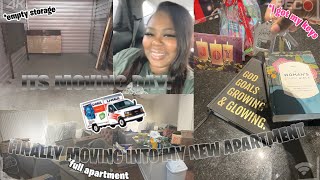 MOVING VLOG, HOW I GOT MY APARTMENT WITH NOT SO GOOD CREDIT 🫣| NO LONGER HOMELESS IN HOUSTON 😮‍💨