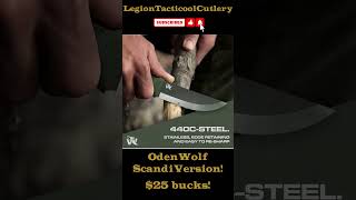 Odenwolf scandi grind knives