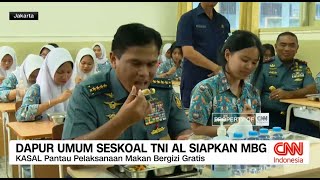 Dapur Umum Seskoal TNI AL Siapkan MBG