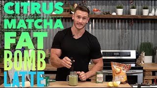 Easy Keto Fat Bomb Recipe: Citrus Matcha Green Tea Latte- Thomas DeLauer