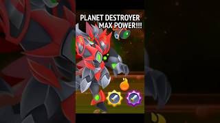 Planetary's Planet Destroyer — Battle Review: Max Power (Max Damage Perks) #dragoncity #shorts