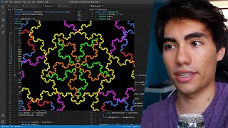 I Code Fractal Animations From Scratch | Programming in Java/Processing