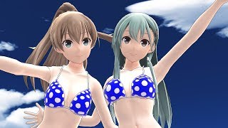 【MMD艦これ】つみ式鈴谷さん熊野さんで『自己愛性カワイズム』