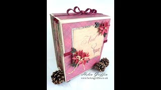 DAY 4 Christmas in July 2018 | Accordion Box Mini Album