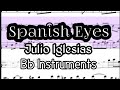 Spanish Eyes Tenor Soprano Clarinet Trumpet Sheet Music Backing Track Play Along Partitura