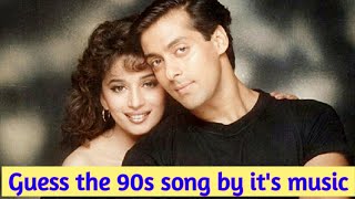 Guess the song/Guess the90s song by its music/Guess the song bollywood/Hindi song challenge/SongQuiz
