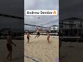 BIG Swing by AVP Pro Andrew Dentler⚡️🏐 #beachvolleyball #volleyball #volleyballworld #spike #avp