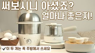 📢요즘 너무 핫한 소형 가전 최강자‼️입소문으로 평정한 디온리 올 스텐 찜기 | 올인원 다도세트