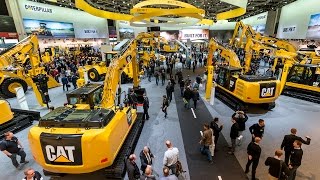 Caterpillar Stand Overview at bauma Munich 2016