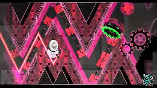 Geometry Dash - Psychosis by Hinds (Demon) Complete + 3 Coins (Live)