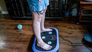 This is the easiest way to work out - Rumblex Plus 4D vibration plate