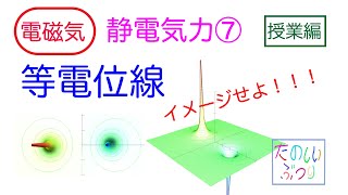 【等電位線】高校物理　電磁気　静電気力⑦ 等電位線　授業