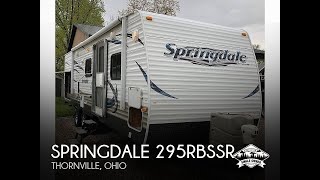 [UNAVAILABLE] Used 2012 Springdale 295RBSSR in Thornville, Ohio