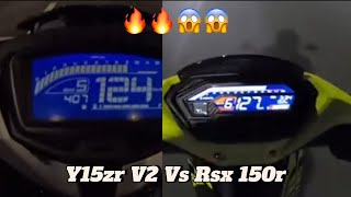 Yamaha Y15zr V2 Vs Honda Rsx150 Malaysia #y15zr #rsx150 #topspeed