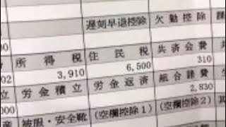 給与明細 東京海上の課長のマンモス級の予測給料