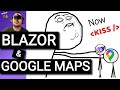 Google Maps API JavaScript Tutorial with Blazor C# .NET 8