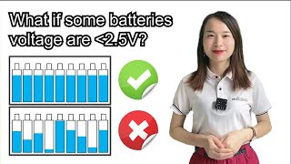 What if some batteries voltage are below 2 5V