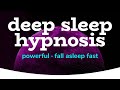 Deep Sleep [HYPNOSIS] Fall Asleep Fast with Sleep Talk Down 💙