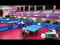 live t11 day 1 ittf new taipei para open 2023