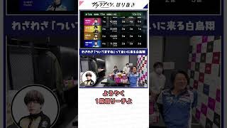 【サクラナイツ控え室】試合後わざわざ「（堀さん）ついてますね」って言いに来る白鳥翔 #mリーグ #shorts【切り抜き】