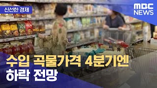 [신선한 경제] 수입 곡물가격 4분기엔 하락 전망 (2022.09.02/뉴스투데이/MBC)