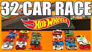 32 Car Hot Wheels Tournament