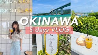 【vlog】夫婦で沖縄旅行🌺瀬底島｜ビーチもカフェも最高で天国でした、、🏝💭💕［DAY2〜3編］