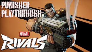 Marvel Rivals Punisher POV - First Time Gameplay Guide