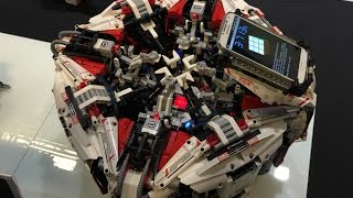 LEGO World - Lego Mindstorms Rubiks Cube Solving Robot