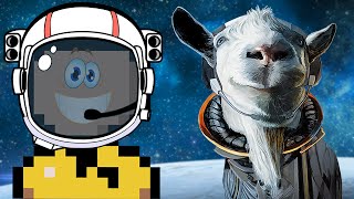 UMA CABRA NO ESPAÇO (Goat Simulator Waste of Space DLC • E10)