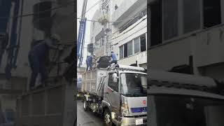 松山市湊町RC4階及び鉄骨3階建て解体工事