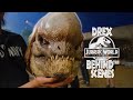 NEW D-REX JURASSIC WORLD REBIRTH BEHIND THE SCENES FEATURE