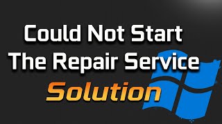 Fix Windows Resource Protection Could Not Start The Repair Service Error in Windows 11 /10 sfc scan