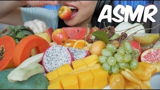 ASMR Exotic Fruit Platter (Different Texture EATING SOUNDS) No Talking | SAS-ASMR