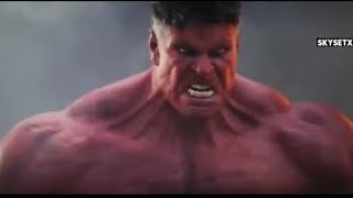 Red HULK Takes On Captain America In EPIC Battle | Red Hulk Vs Captain America #redhulk