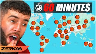 ZERKAA BEING A GEOGUESSR PRO FOR 1 HOUR STRAIGHT...