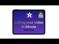 iMovie tips: Editing video in iMovie (iPad tutorial 2020)