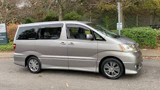 Toyota Alphard 8 seater 30,000 miles test drive