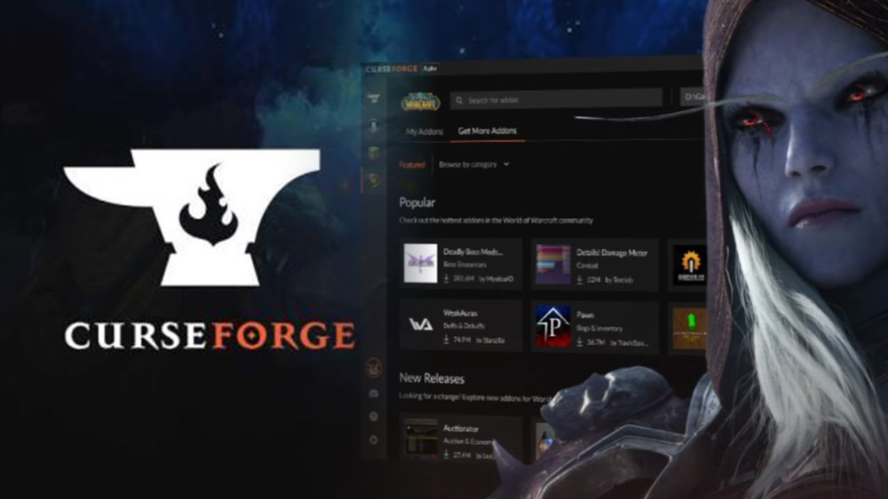 How To Find, Install & Manage WoW Addons - CurseForge Mod Manager ...