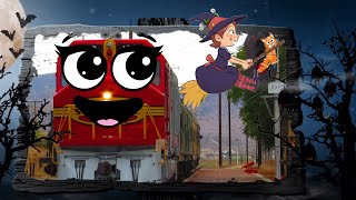 Halloween Special Doodles Trains. The trains are singing.