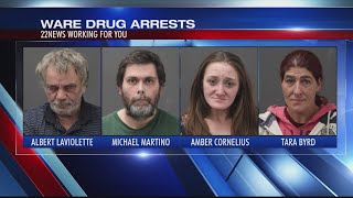 Suspects arrested in connection with drug distribution in Ware