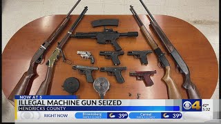 Hendricks County teen faces felony charges for having a machine gun