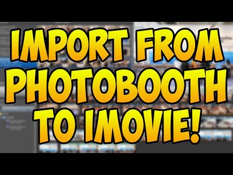 How to import videos from PhotoBooth onto iMovie (WORKS 2016) How to import videos from PhotoBooth onto iMovie (WORKS 2016)