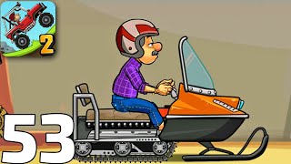 Snow Mobile Unlocked | Hill Climb Racing 2 | Game Play walkthrough Part 52 | Android Game Play