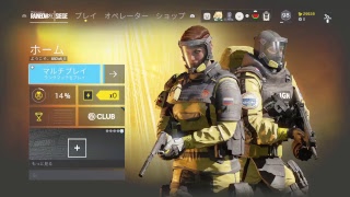 [R6S]　寝起きのおじさん達と