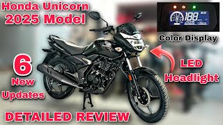 Honda Unicorn 2025 Model Review | New Features | Price | Mileage | Top Speed | A2R motoride