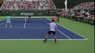 ルードの回り込みフォアリターン（スロー）/ Casper Ruud Turnaround Forehand Return Slow Motion