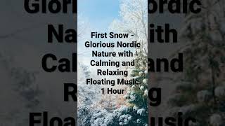 First Snow Glorious Nordic Nature with Calming and Relaxing Floating Music
