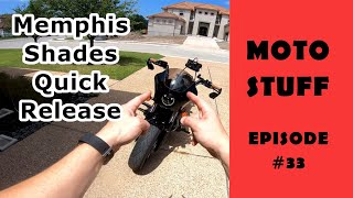 So Simple - Memphis Shades Motorcycle Fairing Quick Release